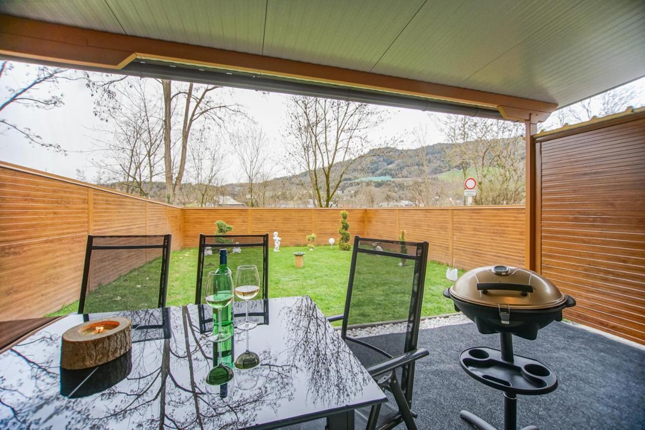 Auszeit Steiraland 6 Mit Ueberdachter Terasse Schoenen Garten Und Kostenlosen Parkplatz Leoben  Exteriér fotografie