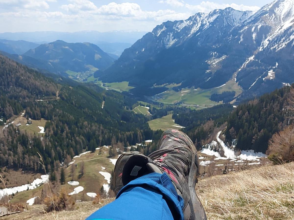 Auszeit Steiraland 6 Mit Ueberdachter Terasse Schoenen Garten Und Kostenlosen Parkplatz Leoben  Exteriér fotografie